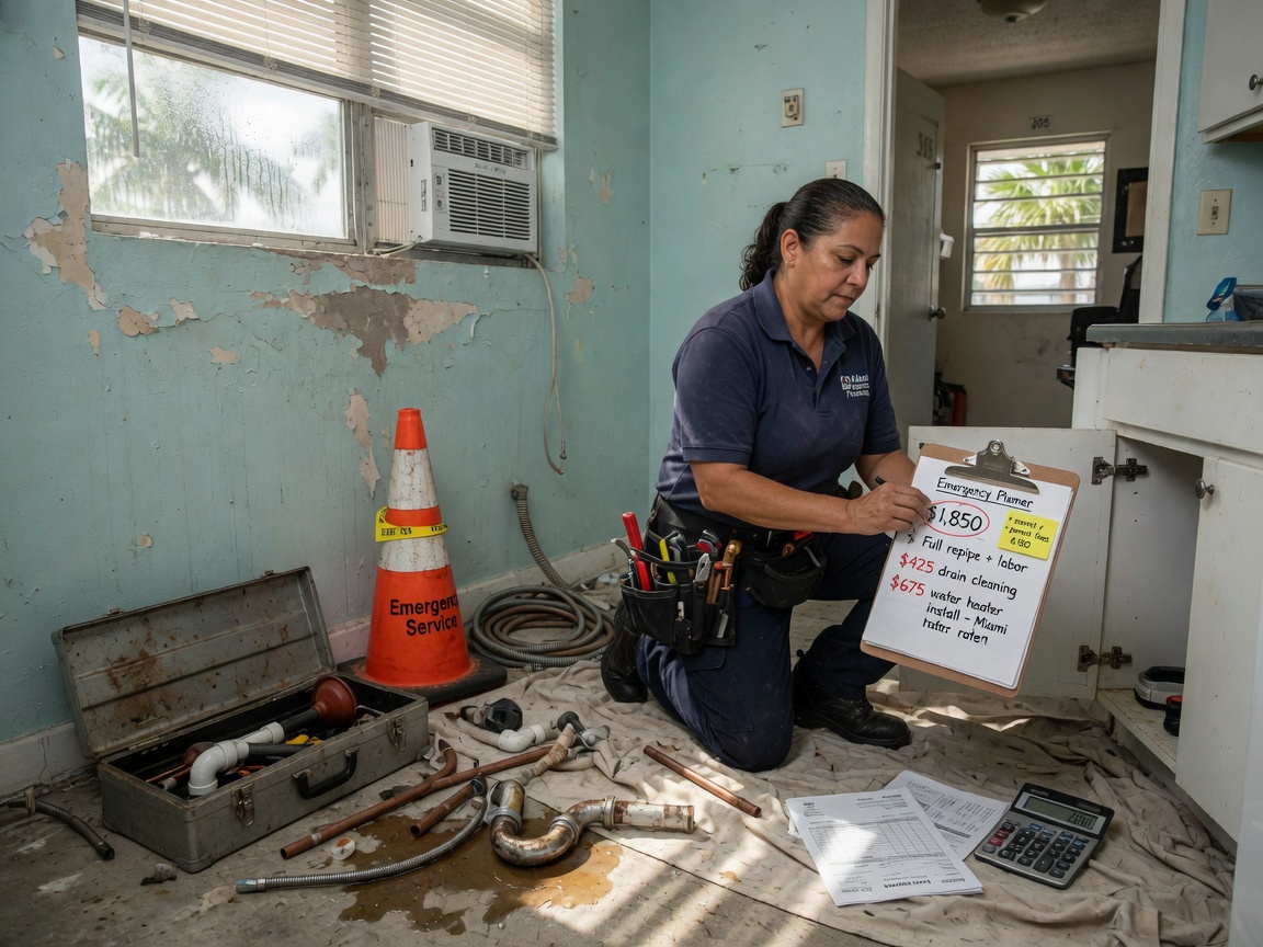 How Much Do Plumbing Services Typically Cost in Florida