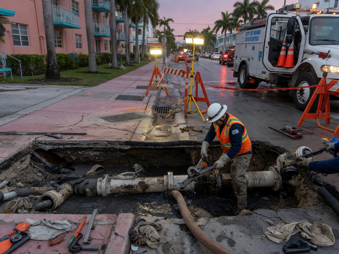 Emergency Sewer Repair in Miami