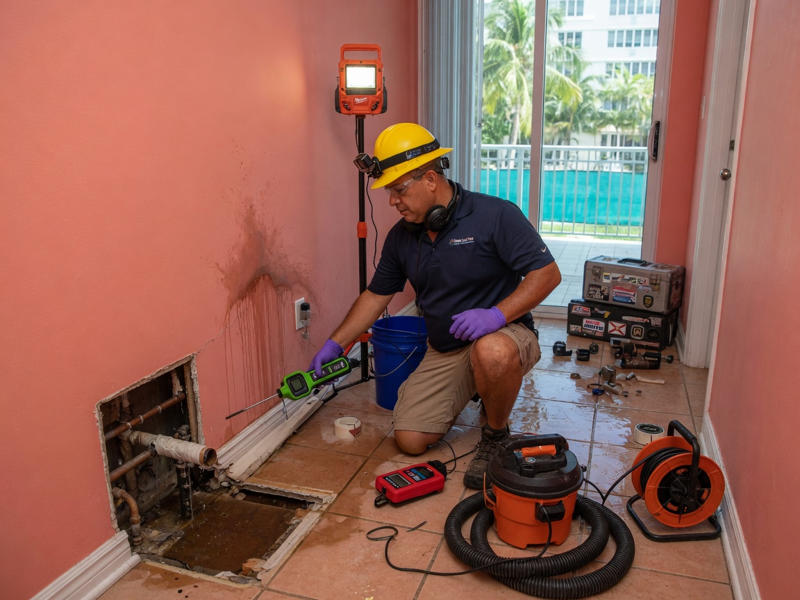 Water Leak Detection & Repair in Miami